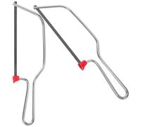 Toddmomy Scie à Main Mini en Acier 2pcs Poignée Ergonomique Confortable pour Travail du Bois et Artisanat, Légère et Portable pour Étudiants et Amateurs de Bricolage