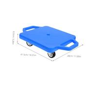 Toddmomy Scooter Carré Plastique pour Garçon Fille avec Poignées Planche de Glisse Sensorielle Robuste pour Entraînement Coordination et Activités Éducatives Intérieur et Extérieur