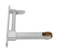 Toddmomy Sélecteur Séquenceur de Porte Métallique Automatique pour Coordination de Porte Coupe-feu avec Fermeture à Ressort Système pour Sécurité et Fermeture Fiable