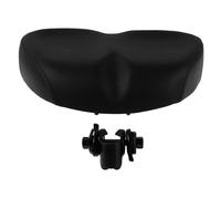 Toddmomy Selle Large Confortable PU Ultra Doux avec Absorption Chocs pour VTT Hommes Femmes Coussin de Remplacement Ergonomique pour Cyclisme Longue Distance Installation Facile et