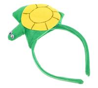 Toddmomy Serrage-tête Tortue Vert en Plastique et Tissu, Taille, Design Unique pour Cosplay et Événements Festifs, Accessoire Polyvalent pour Garçon et Filles et Adultes