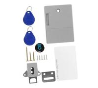 Toddmomy Serrure Électronique Rfid Invisible pour Armoire Verrouillage sans Perçage Détection à Alimentation par Piles Aa Verrouillage Mécanique Intégré Protection Antieffraction pour
