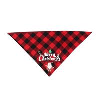 Toddmomy Serviette Triangle pour Animaux de Compagnie Joyeux Noel Bandana Bandanas de noël pour Animaux de Compagnie Bavoirs Foulards Triangle pour de ie Bavoir pour Chien