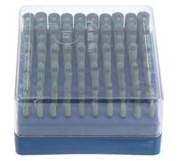 Toddmomy Set de Pierres à Meuler Montées Vertes Caoutchouc Accessoires Abrasifs pour Touret Meuler et Ponceuse Tête de Meulage Compacte pour Bricolage et Usage Professionnel