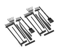 Toddmomy Set de Râteaux pour Jardin Zen Accessoires de Outils de Jardinage Compact Kit Créatif pour Décoration et Détente