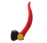 Toddmomy Siège de Scooter Pliable pour Garçon et Filles en Plastique Rouge Installation Stable, Hauteur Réglable et Large Base pour Sorties en Plein Air