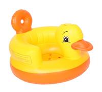 Toddmomy Siège Gonflable Garçon Fille Canard Chaise de Soutien Dorsal pour Nourrisson Transat de Bain Léger Accessoire de Piscine pour Garçon Fille