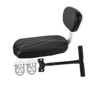 Toddmomy Sièges Enfants Bike arrière siège Enfant pour Cuir et éponge Noir