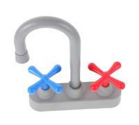 Toddmomy Simulation Kitchen Faucet Toy Portable and Lightweight Artificial Water Faucet for Preschool Role Play and Outdoor Fun