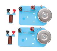 Toddmomy Sonnette Électrique Pédagogique pour Laboratoire Éducatif Garçon et Filles, Lot de 2, Format Compact Portable, Outil Expérimental en Électricité pour Cours de Physique Scolaire