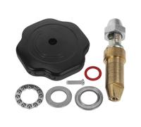 Toddmomy Soupape de Sécurité pour Autocuiseur SEB, 1 Kit Cuivre Plastique | Remplacement de Soupape d'Échappement, Joint Étanchéité, Vis de Serrage, pour Couvercle 24,2 à 29cm, Maison