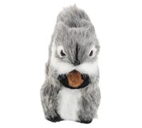 Toddmomy Squirrel Plush Toy Realistic Stuffed Animal Soft Simulation Model for Home Decor Forest Lover