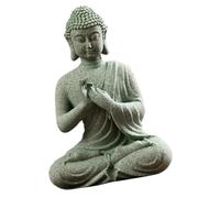 Toddmomy Statue de Bouddha pour Aquarium, Ornement Créatif en Résine, Décoration pour Aquarium D’intérieur, Accessoire Décoratif pour Étang et Maison, Sculpture Bouddha 15 Cm