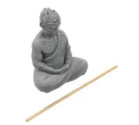 Toddmomy Statuette du Roi Singe Grès Sculpture Mythologique De Wukong Décoration pour Aquarium Et Jardin Zen
