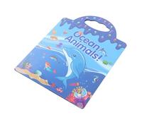 Toddmomy Stickers Animaux Éducatif pour Activités Ludiques pour Tout Petits Autocollants Réutilisables et Colorés pour Apprentissage et Décoration