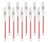 Toddmomy Stylo Marqueur Rouge Plastique 10 Pcs pour Tatouages Microblading Sourcils Multi-Usage Outil de Maquillage Professionnel à Pointe Fine pour Usage Facile