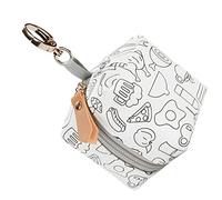 Toddmomy Sucettes Momie Pouvant Être Suspendu à Tétine Avec Crochet Pochette Tétine Bébé Porte-attache-sucette Porte-tétine Breloque Tétine Voyage Porte-clés Péva Portable