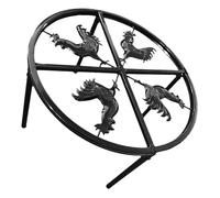 Toddmomy Support Élevé pour Bol De Nourriture pour Poules Rack pour Alimentation De Volaille Pratique pour Usage Intérieur Et Extérieur du Cou pour Repas Sûr