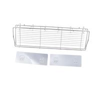 Toddmomy Support Mural en Acier Inoxydable pour Salle de Bain et Cuisine, Ventouse antirouille, étagère drainante à Grande capacité, Gain de Place assuré