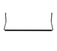 Toddmomy Support Noir Essuie Tout en Acier Inoxydable pour Panneau Perforé | Accès Rapide aux Rouleaux, Pose sans Perçage, Design Fermé, Usage Maison et Présentation en Magasin