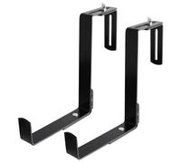 Toddmomy Support Pot de Fleur Suspendu Fer Ajustable pour Balcon Porte-Plante Décoratif avec Crochet pour Barrière Rack Suspendu pour Plantes et Fleurs