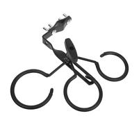 Toddmomy Support pour sourdine d'instrument à vent en laiton (trompette, trombone, cor) - Organisateur métal 3 emplacements avec clip en L pour et concert