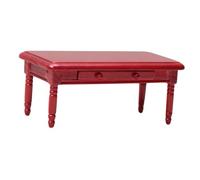 Toddmomy Table Miniature Bois pour Maison de Poupée Meuble Miniature Bois Accessoire de Décoration pour Tiny House pour Amateurs