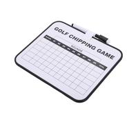 Toddmomy Tableau de Score de Golf Effaçable Plastique Ardoise Recto Verso pour Calcul Précis des Scores Pratique