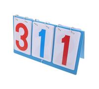 Toddmomy Tableau de Score Portable à Chiffres Digits pour Football Tennis de Table et Basket Ball Gardien de Score Flip Facile à Utiliser et Plastique