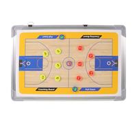 Toddmomy Tableau Stratégique en Alliage D'aluminium Écriture et Effacement Faciles pour Analyse de Jeu de Basketball et Entraînement des Joueurs