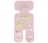 Toddmomy Tapis de soie de glace de chariot de vraies voitures coussin de poussette d'été wagon-poussette sièges pour enfants coussin de refroidissement pour poussette doublure de poussette
