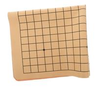 Toddmomy Tapis d'Échiquier en PU pour Xiangqi et Go Pliable Échiquier pour Adultes et Étudiants Matériau Accessoire de Jeu Pratique