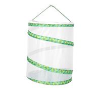 Toddmomy Terrarium à Insectes Filet conteneur d'élevage d'insectes Cage grillagée Pliable Chenille Exterieur Enfant enclos à bac à Insectes rapporter Green
