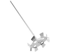 Toddmomy Tête Mélangeur Perceuse Électrique pour Enduit et Peinture Mélangeur Boue et Ciment Outil Robuste à Manche Carré Accessoire Foreuse Polyvalent pour Rénovation et Construction