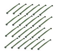 Toddmomy Tiges de Support pour Concombres et 24Pcs Connecteurs en Plastique Support Extensible pour Plantes Grimpantes Résistantes à l'usure