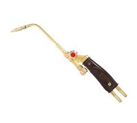 Toddmomy Torche Soudage Réglable à Injection Oxygène avec Flamme Turbo Tête pour Brasage et Chauffage Compatible Hvac et Plomberie