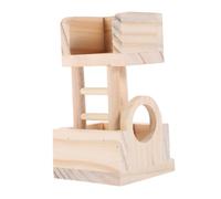 Toddmomy Tour d'Observation en pour Hamster Maison Nid pour Petits Animaux Fournitures de Jeu Dressage Jouet pour Hamsters Cochons d'Inde et Chinchillas