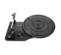 Toddmomy Tourne-disque vinyle rétro avec mouvement - Design élégant phonographe - Pour les amateurs de musique - Lecture à faible bruit pour décoration d'intérieur et collectionneurs