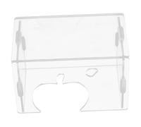 Toddmomy Transparent pour Hamsters Petits Animaux Refuge Spacieux Durable pour Cochons Chinchillas Habitat Polyvalent Décoratif pour Environnement Sain