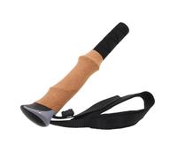 Toddmomy Trekking Pole Handle Replacement Set with Lightweight Cork and Antislip EVA Grip Wrist Strap for Secure Climbing and Hiking Support
