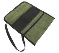Toddmomy Trousse à Outils Toile Multifonctionnelle Pochette de Rangement Organisateur avec Compartiments pour Clés Tournevis Pinces Rouleau pour Menuiserie Bricolage et Métiers Manuels