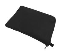 Toddmomy Trousse de Toilette Pochette Cosmétique Noire en Polyester, Grosse Capacité, pour Organiser Le Maquillage, pour Femmes, à Glisser Un Paquet à Main, pour Voyages Personnels