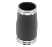 Toddmomy Tube de Clarinette à Deux Sections en Bakélite Argenté, Accessoire de Remplacement Léger et Petit pour Clarinette B, pour Étudiants et Professionnels