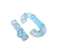 Toddmomy Tube pour Hamster Tunnel D'activité en Plastique Bleu Accessoire De Cage Jouet D'exploration pour Petits Animaux Hamsters