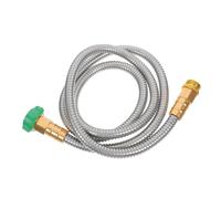 Toddmomy Tuyau Arrosage Extensible Acier Inoxydable Flexible et Robuste pour Jardinage Installation Facile pour Arrosage et Nettoyage sans Fuite