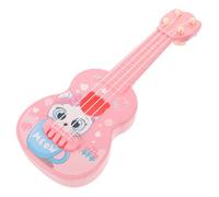 Toddmomy Ukulélé Mini Jouet Musical pour Garçon Fille Design Chat Instrument à Cordes Portable pour Apprentissage Précoce Jouet Éducatif Ludique Garçon Fille