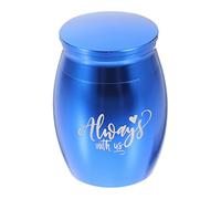 Toddmomy Urne Acier Inoxydable pour Animaux De Compagnie Cendrier Petit Conteneur pour Cendres De Chien Et Chat Souvenir Et Léger