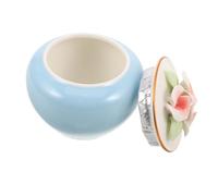 Toddmomy Urne pour Animal de Compagnie Céramique Mini Boîte Commémorative Compacte pour Cendres de Chat et Chien Urne Funéraire Petite pour Stockage de Souvenirs