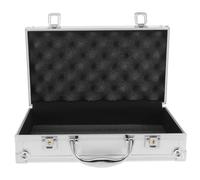 Toddmomy Valise Robuste en Alliage D'aluminium Argenté pour Rangement Remède et Outils, Portable et Solide, pour Voyages en Plein Air et Usage Quotidien