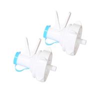 Toddmomy Valves de Distributeur de Bonbonnes d'Eau en Plastique Lot de 2, Bec Verseur Bouchon Anti-Poussière, Installation Simple, pour Fontaine d'Eau Maison et Activités en Plein Air